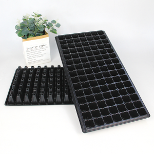 Good Strength Durable PS Material Plastic Seedling Tray with Holes from 15 to 288