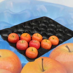 Bandeja de frutas em PP/PET